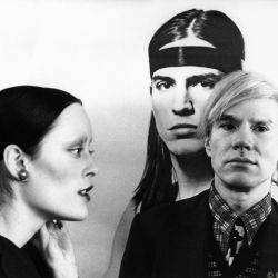 Jane Forth und Andy Warhol vor dem TRASH-Filmplakat (I), München 1971, 1971/2012, 30,0 x 40,0 cm, Auflage: 25 + 1
